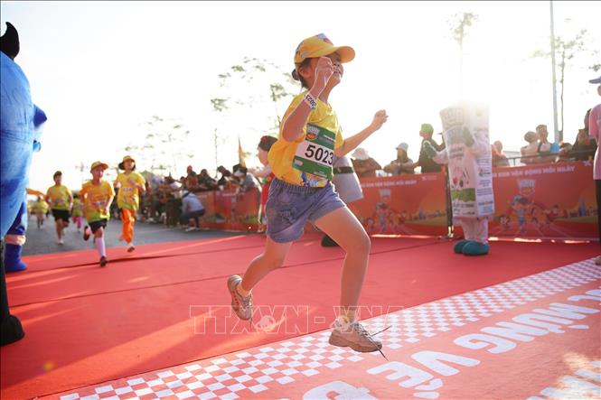 Toàn cảnh giải chạy Kun Marathon. Ảnh: TTXVN phát