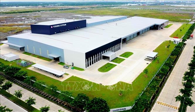 Một công ty của Nhật Bản có vốn đầu tư FDI trong Khu công nghiệp chuyên sâu Phú Mỹ 3. Ảnh: Hồng Đạt - TTXVN
