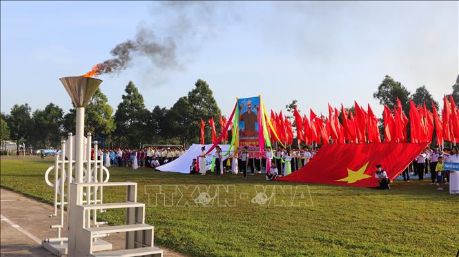 Quang cảnh lễ khai mạc. Ảnh: Hồng Thái - TTXVN