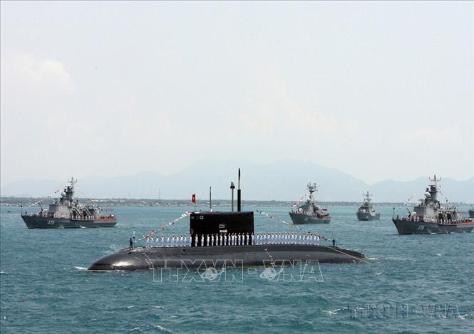 Đội tàu ngầm hiện đại của Hải quân nhân dân Việt Nam. Ảnh: Nguyễn Khang-TTXVN