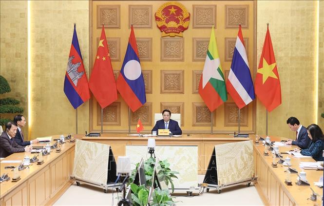 Thủ tướng Phạm Minh Chính phát biểu. Ảnh: Dương Giang-TTXVN