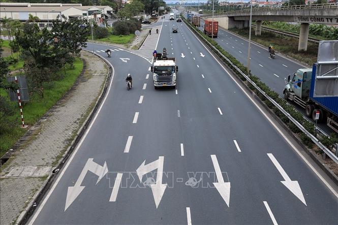 Đoạn tuyến dự án đã hoàn thành, đưa vào vận hành êm thuận, được dư luận và địa phương đánh giá cao. Ảnh: Tuấn Anh - TTXVN