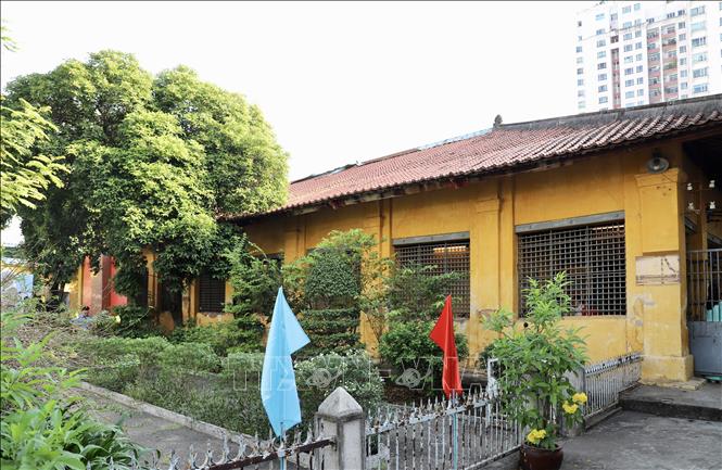 Khu di tích trại giam Bệnh viện Chợ Quán. Ảnh: Hồng Giang - TTXVN.