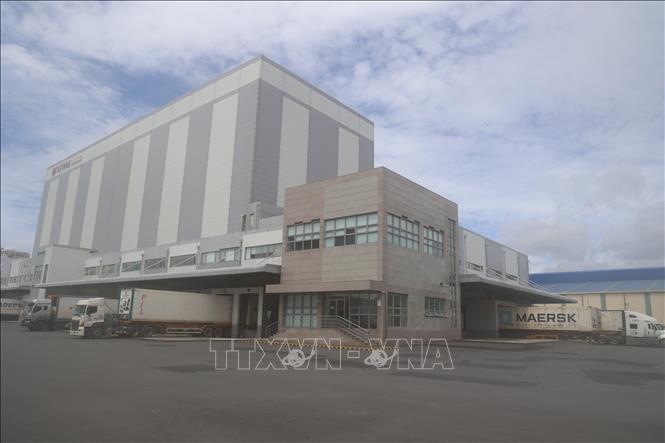 The cold storage of AJ Total Group at the Long Hau IP, Can Giuoc district. VNA Photo: Minh Hưng