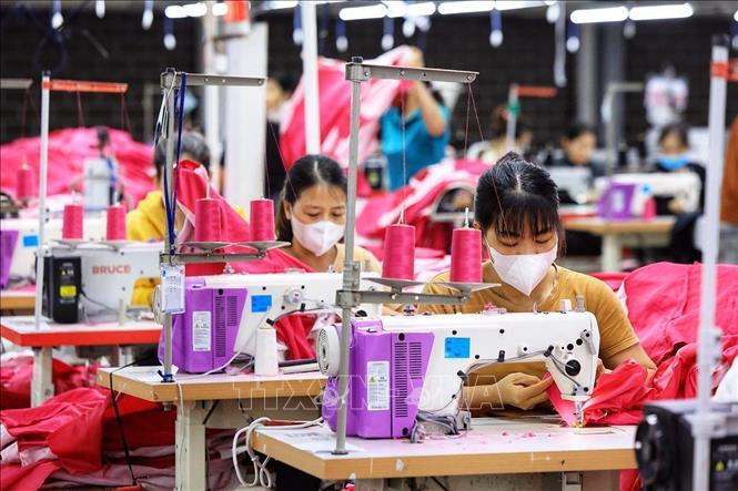 Vietnam’s gross domestic product (GDP) growth rate is estimated at 5.05% in 2023. VNA Photo: Tuấn Anh