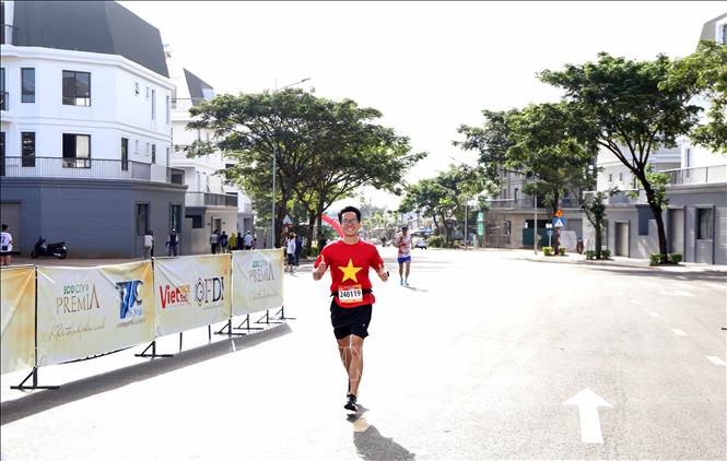 Giải thu hút hơn 600 vận động viên trên cả nước tham gia. Ảnh: Hoài Thu – TTXVN