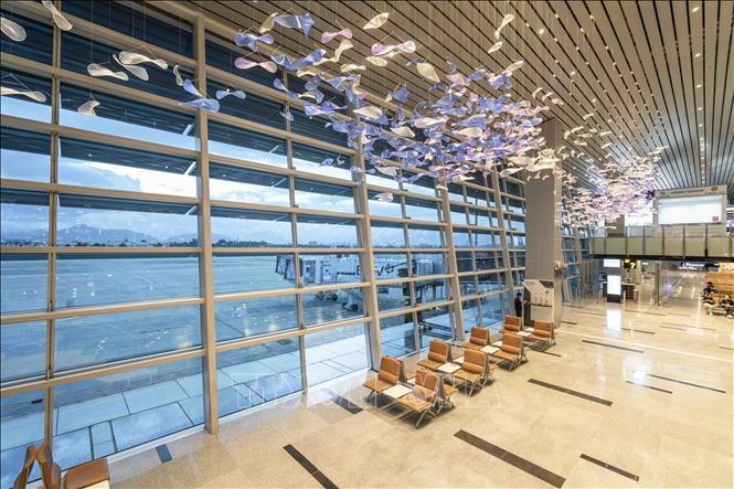 A lounge at Da Nang International Airport in the central city of Da Nang. VNA/Photo by courtesy