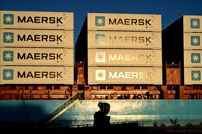 Hãng Maersk tạm dừng hoạt động vận tải qua Biển Đỏ - Ảnh thời sự quốc ...