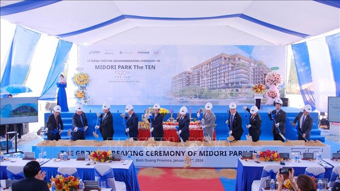 Lễ động thổ dự án căn hộ chung cư cao cấp 