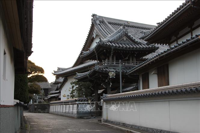 A tourist site in Oita prefecture in Southwestern Japan. VNA Photo: Đào Thanh Tùng