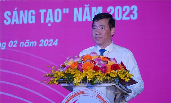 Trong ảnh: Chủ tịch UBND tỉnh Đồng Tháp Phạm Thiện Nghĩa phát biểu tại lễ tương dương.
Ảnh: Nhựt An - TTXVN