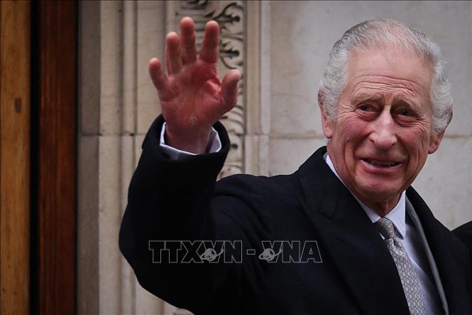 Vương quốc Anh: Vua Charles III bị chẩn đoán mắc ung thư - Ảnh thời sự quốc tế - Chính trị-Quân sự - Thông tấn xã Việt Nam (TTXVN)