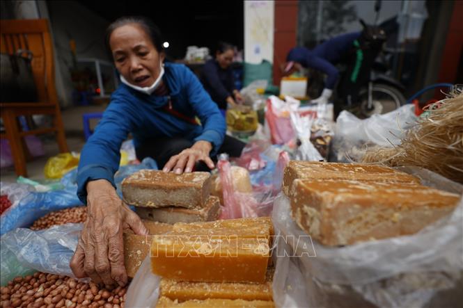 Mật mía, một nguyên liệu quen thuộc của vùng Bắc bộ. Ảnh: Minh Quyết – TTXVN
