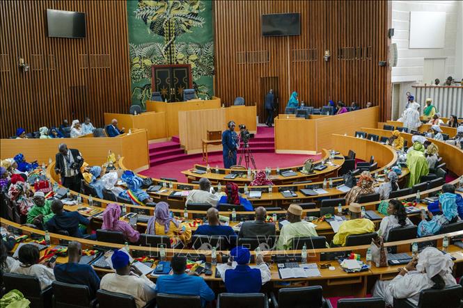 Quang cảnh một phiên họp Quốc hội Senegal tại Dakar. Ảnh: AFP/TTXVN