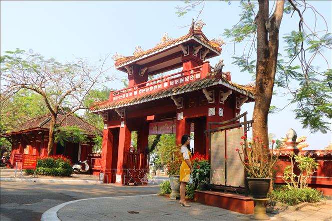 Trường đã được công nhận là di tích lịch sử cấp Quốc gia đặc biệt. Ảnh: Tường Vi - TTXVN