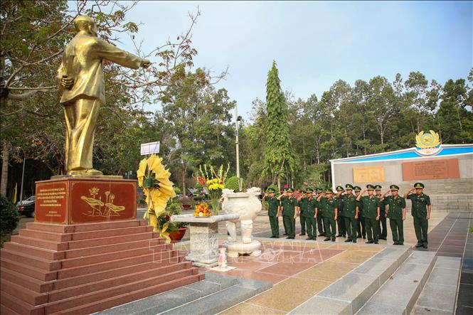 Khuôn viên Khu di tích lịch sử Ban An ninh căn cứ Trung ương Cục miền Nam, nơi lưu lại nhiều chứng tích lịch sử. Ảnh: Giang Phương - TTXVN