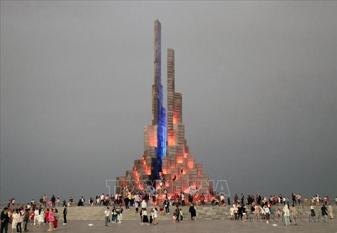 Nghinh Phong Tower Square in the central city of Tuy Hoa, Phu Yen is among top destinations in Vietnam. VNA Photo