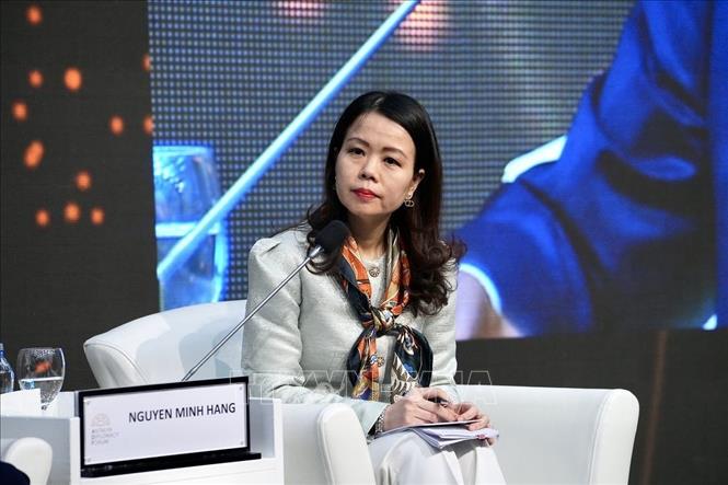 Thứ trưởng Ngoại giao Nguyễn Minh Hằng tại Diễn đàn Ngoại giao Antalya (ADF) 2024. Ảnh: TTXVN phát