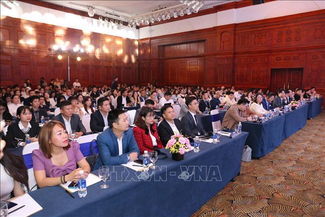 Delegates attend the event. VNA Photo: Uyên Hương