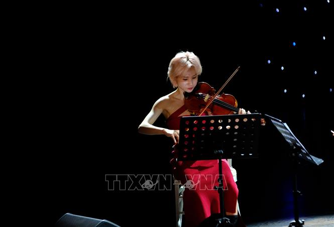 Lễ hội Âm nhạc cổ điển Việt Nam - Vietnam Classical Music Festival quy tụ 100 nghệ sỹ trong và ngoài nước tham gia, trong đó đa phần là các nghệ sỹ trẻ. Ảnh: Nguyễn Dũng – TTXVN 