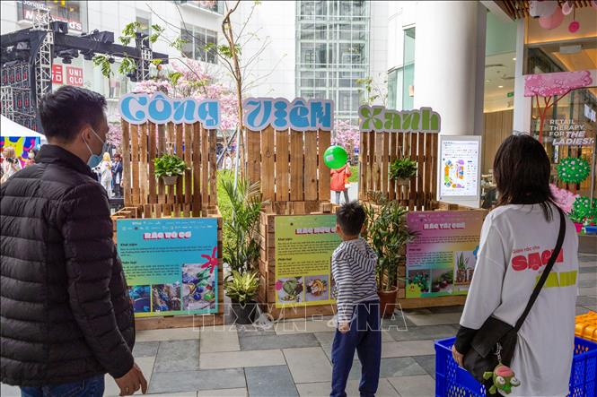 Khu vực công viên xanh  Ảnh: Trần Đức Minh – TTXVN phát