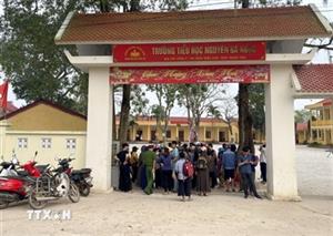 Thanh Hóa: 457 học sinh nghỉ học do phụ huynh không đồng tình sáp nhập trường