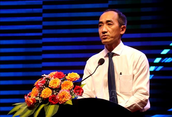 Ông Nguyễn Phương Lam, Giám đốc VCCI chi nhánh Đồng bằng sông Cửu Long cho biết, mặc dù còn nhiều khó khăn nhưng doanh nghiệp ĐBSCL vẫn khá lạc quan về triển vọng phát triển kinh tế năm 2024. Ảnh: Thu Hiền - TTXVN