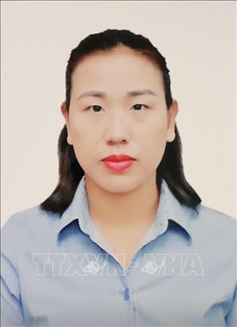 Đối tượng Bùi Thị Hoài Anh, Giám đốc Ngân hàng MSB (Ngân hàng Thương mại Cổ phần Hàng Hải Việt Nam) chi nhánh Thanh Xuân. Ảnh: TTXVN phát
