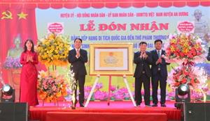 Hải Phòng: Đón nhận Bằng xếp hạng di tích Quốc gia đền thờ Phạm Thượng Quận