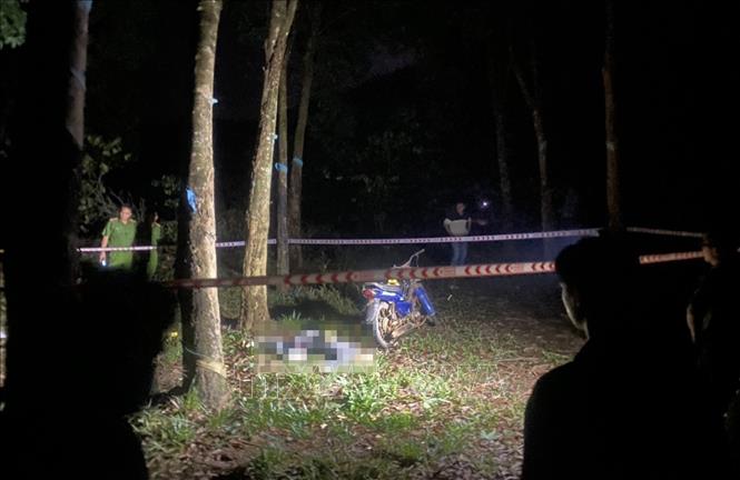 Hiện trường vụ án. Ảnh: TTXVN phát
