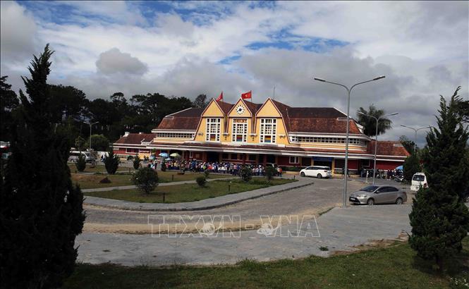 Da Lat train station, one of Vietnam's oldest railway station. VNA Photo: Vũ Sinh
