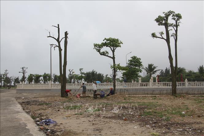 Dự án được phép điều chỉnh tiến độ đến năm 2020 nhưng đến nay vẫn chưa hoàn thành. Ảnh: Văn Tý-TTXVN