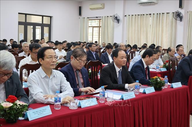 Các đại biểu tham dự Đại hội đại biểu Hội Năng lượng nguyên tử Việt Nam khóa III, nhiệm kỳ 2024-2029. (Ảnh: Diệu Thúy-TTXVN)