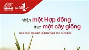 Generali Việt Nam tiên phong ra mắt bộ Hợp đồng bảo hiểm phiên bản thân thiện môi trường