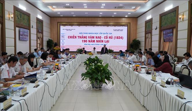 Quang cảnh hội thảo. Ảnh: Nhựt An - TTXVN