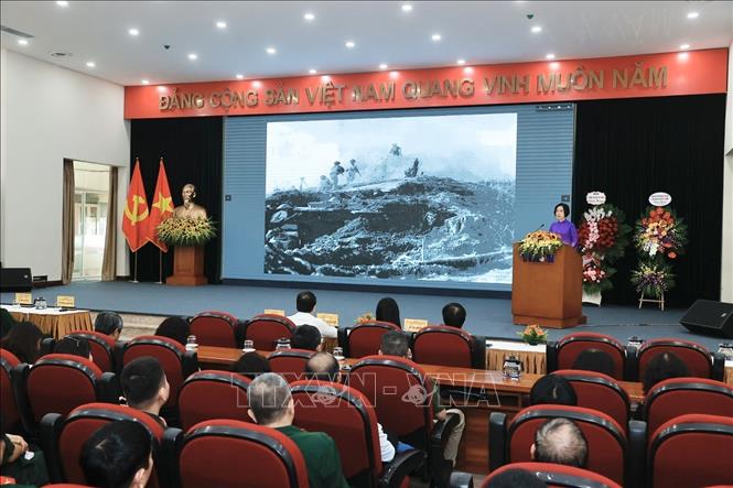 Tổng giám đốc TTXVN Vũ Việt Trang phát biểu. Ảnh: Minh Quyết - TTXVN