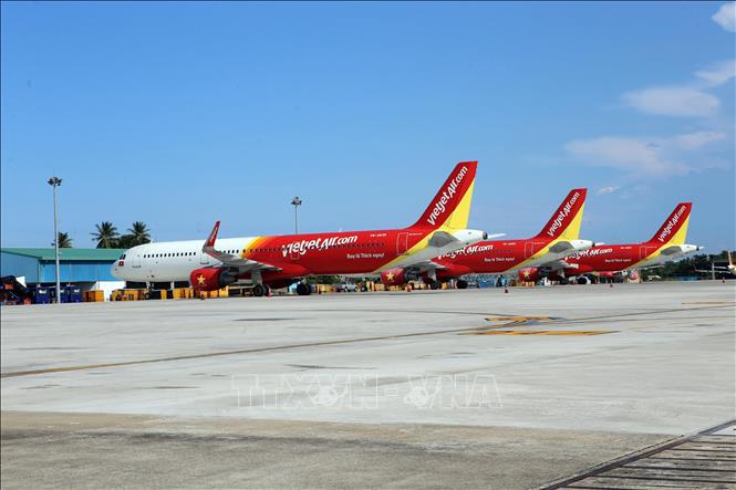 A view of Da Nang International Airport. VNA Photo: Trần Lê Lâm