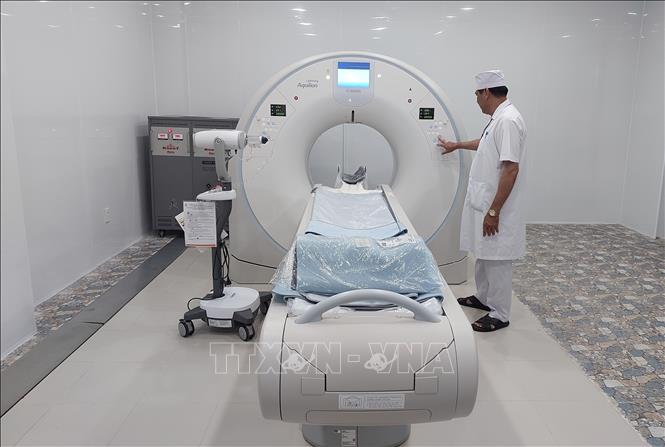 Một số thiết bị y tế tại Bệnh viện lao và bệnh phổi tỉnh Bạc Liêu. Ảnh tư liệu: Tuấn Kiệt – TTXVN