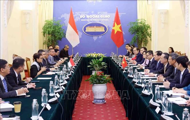 A view of the meeting. VNA Photo: Phạm Kiên 