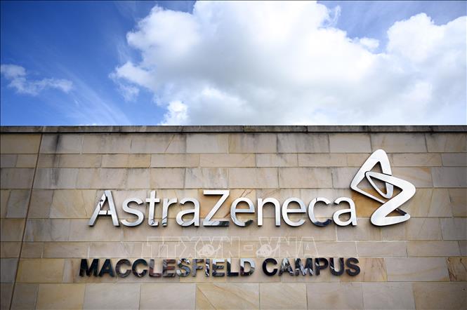 Trụ sở Tập đoàn dược phẩm AstraZeneca ở Macclesfield, Anh. Ảnh: AFP/TTXVN
