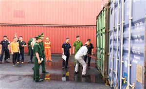 Buôn lậu quặng đồng 'trá hình’ là container xuất khẩu ván ép gỗ
