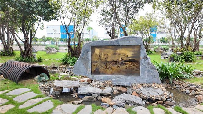 Một góc không gian văn hóa Đại tướng Võ Nguyên Giáp. Ảnh: TTXVN phát