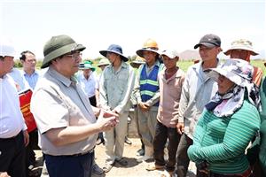 PM inspects drought combat in Ninh Thuận