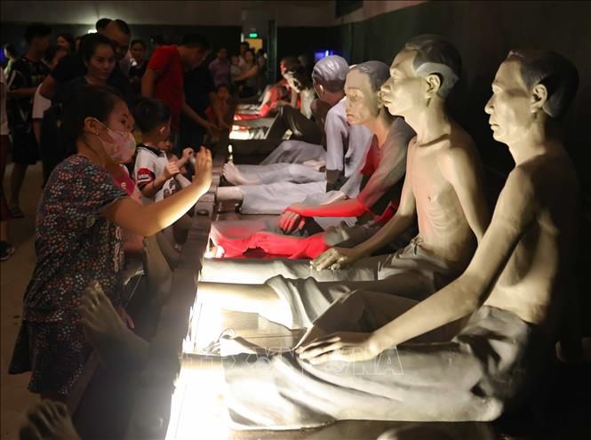 Hoa Lo Prison was where many generations of Vietnamese soldiers and revolutionary activists were imprisoned. VNA Photo: Thanh Tùng