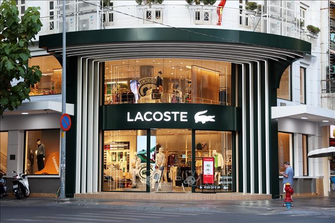A Lacoste boutique on Dong Khoi street, District 1. VNA Photo: Hồng Đạt