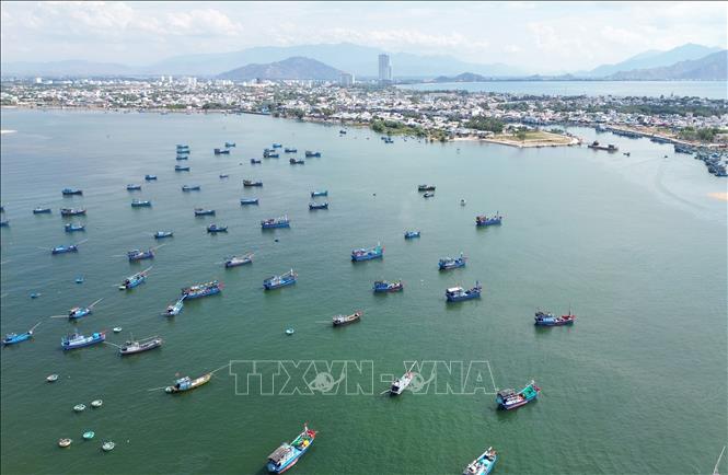 Tỉnh Ninh Thuận phấn đấu đến năm 2025 kinh tế biển chiếm từ 41 - 42% tổng sản phẩm nội tỉnh (GRDP). Ảnh: Nguyễn Thành – TTXVN