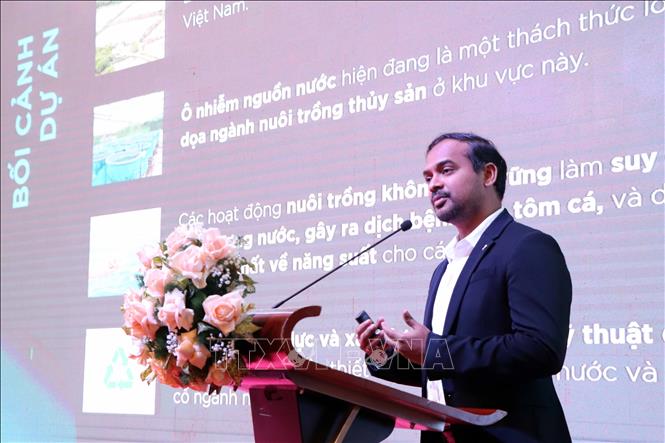 Ông Aru David, Giám đốc ASSIST tại Việt Nam, phát biểu. Ảnh: Kim Há-TTXVN