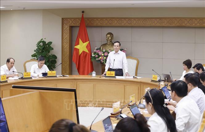 Phó Thủ tướng Trần Lưu Quang phát biểu. Ảnh: Doãn Tấn - TTXVN