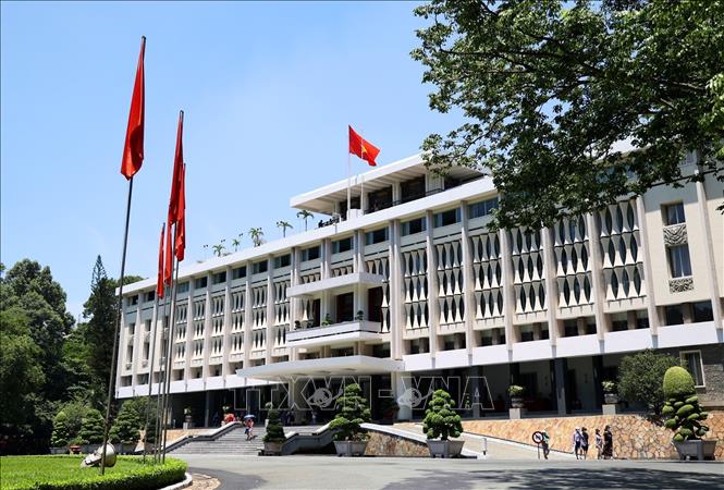 Independence Palace is a historical attraction, witnessing the liberation of Ho Chi Minh city on April 30, 1975. VNA Photo: Hồng Đạt
