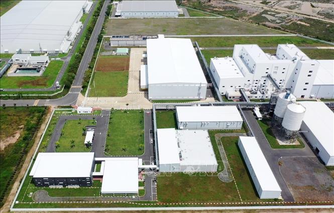 The Japanese-invested Iguacu Vietnam Co. Ltd specialising in producing soluble coffee at the Phu My 3 Specialized IP in the southern province of Ba Ria-Vung Tau. VNA Photo: Hồng Đạt